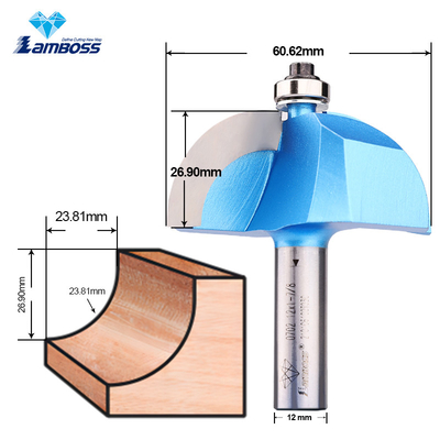 Lamboss Chamfering Tool Cove Bit With Bearing Router Bit Trimming ফ্রিজিং কাটার