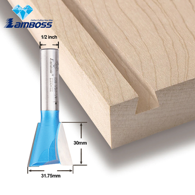 Lamboss Dovetail Bit For Woodworking Carving Cutter Dovetail Router Bit Without Bearing কাঠের কাজ করার জন্য ল্যাম্বস ডোভেটেল বিট